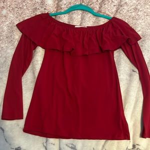 red blouse